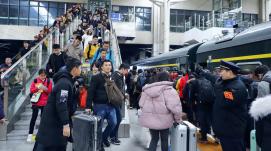 春運第11天全國共發(fā)送旅客4314.7萬人次 比去年同期增長47.2%